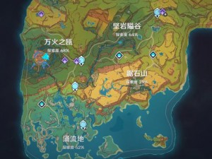 原神雪山秘境探索：宝箱神瞳与仙灵全攻略地图导航