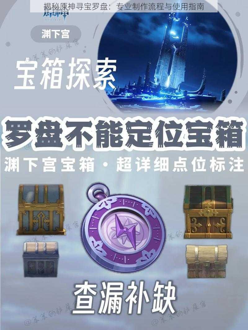 揭秘原神寻宝罗盘：专业制作流程与使用指南