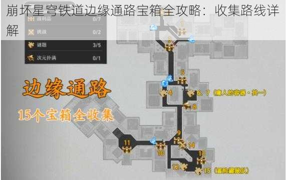 崩坏星穹铁道边缘通路宝箱全攻略：收集路线详解