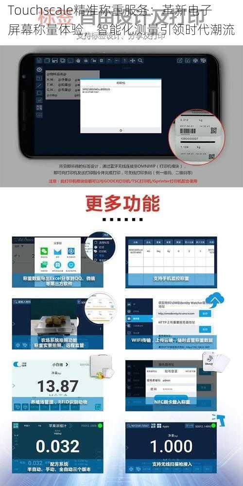 Touchscale精准称重服务：革新电子屏幕称量体验，智能化测量引领时代潮流